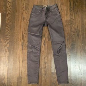 Burberry Brit Coated Skinny Jeans
